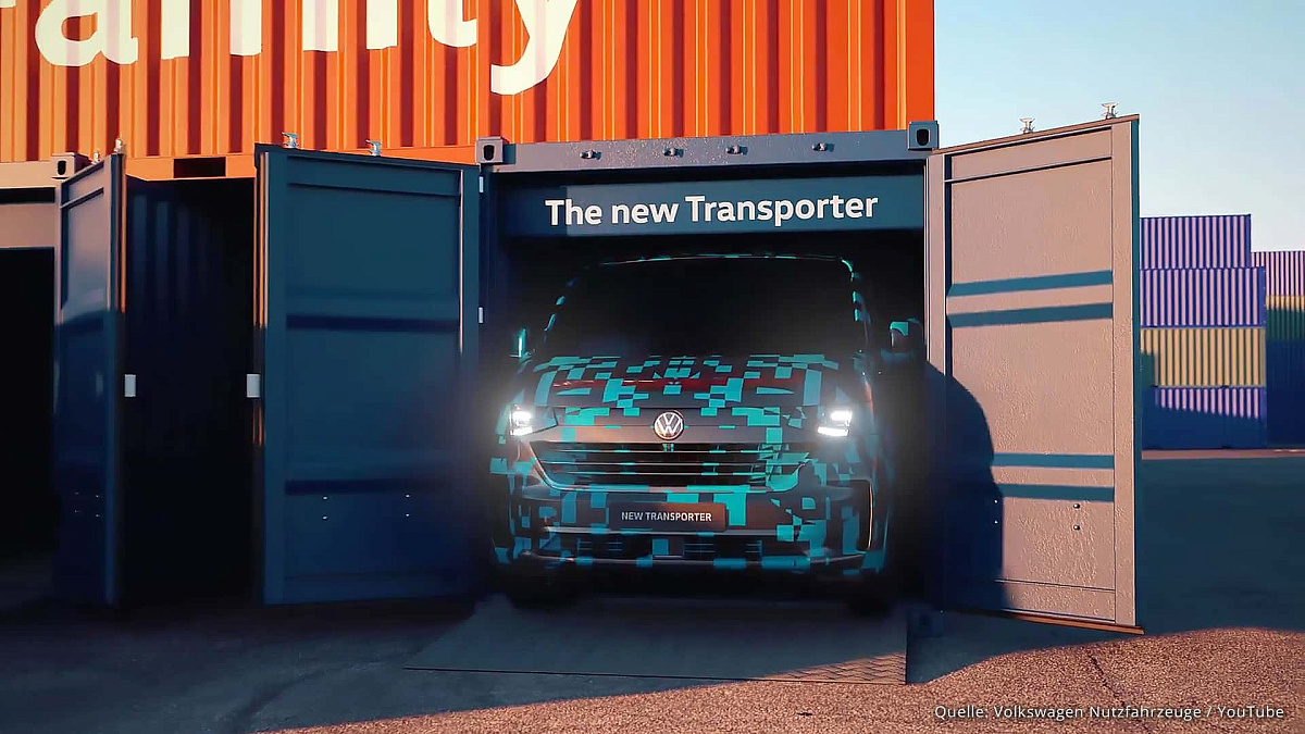 Volkswagen показал вэн Transporter на платформе Ford