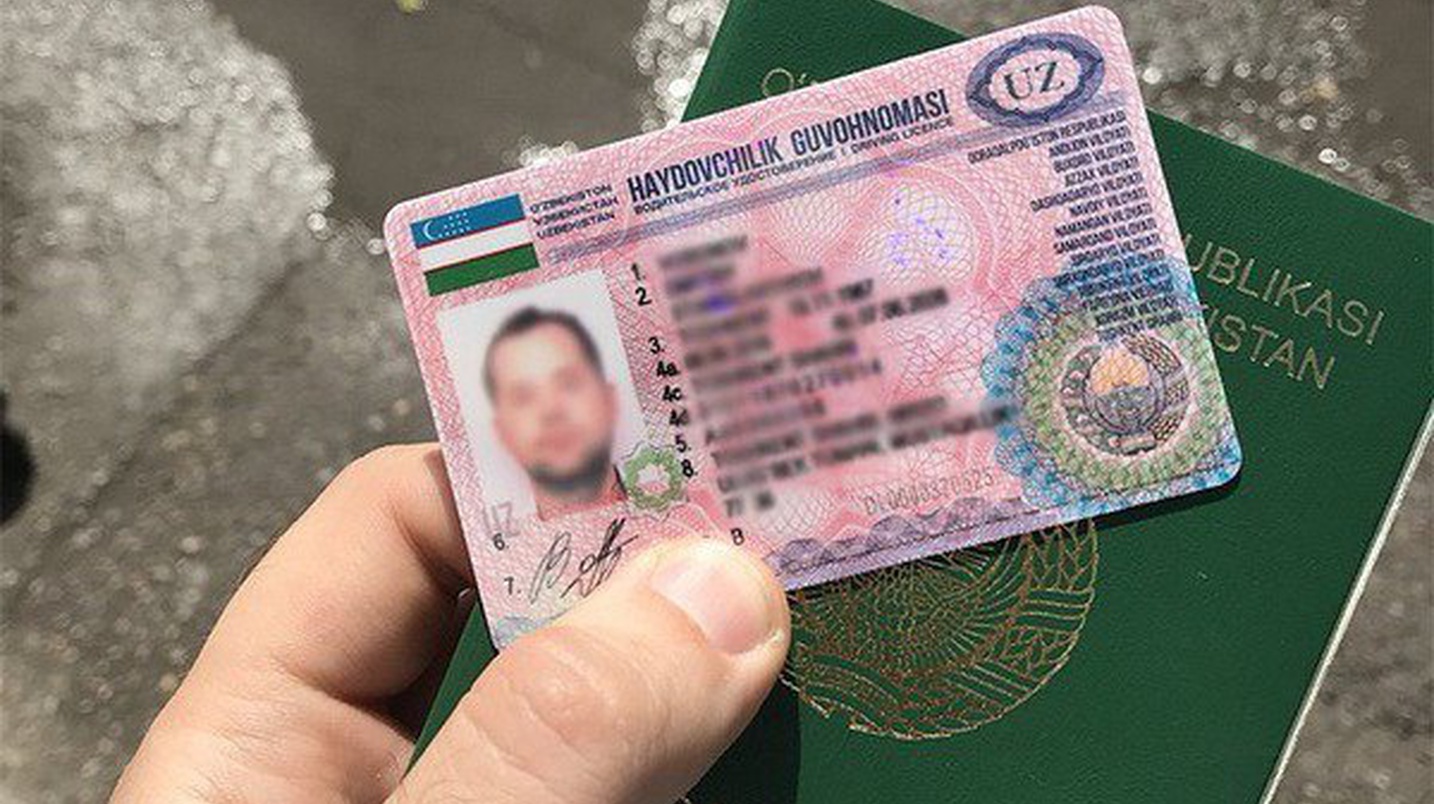 35% водителей Узбекистана еще не заменили свои водительские права на новые