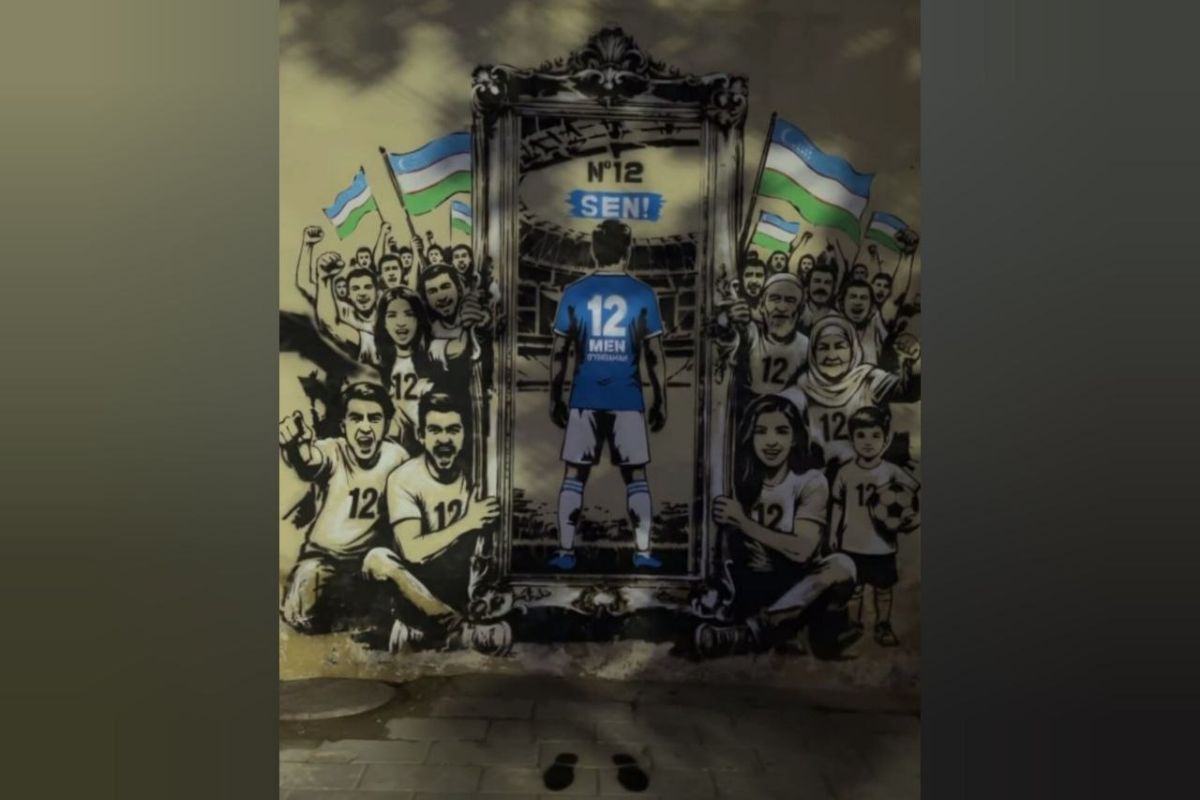 «Ты — №12!» Inkuzart обновил работу, посвященную футбольным болельщикам