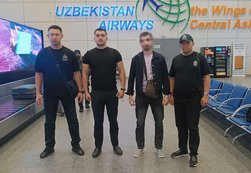 Firibgarlik uchun qidiruvda bo‘lgan shaxs Litvadan O‘zbekistonga ekstraditsiya qilindi
