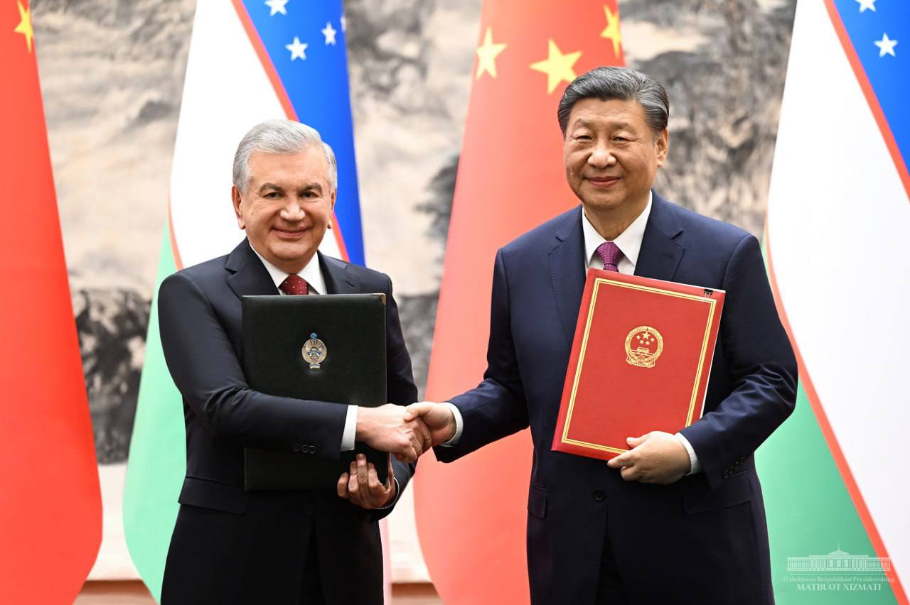 Какие документы подписали Узбекистан и Китай