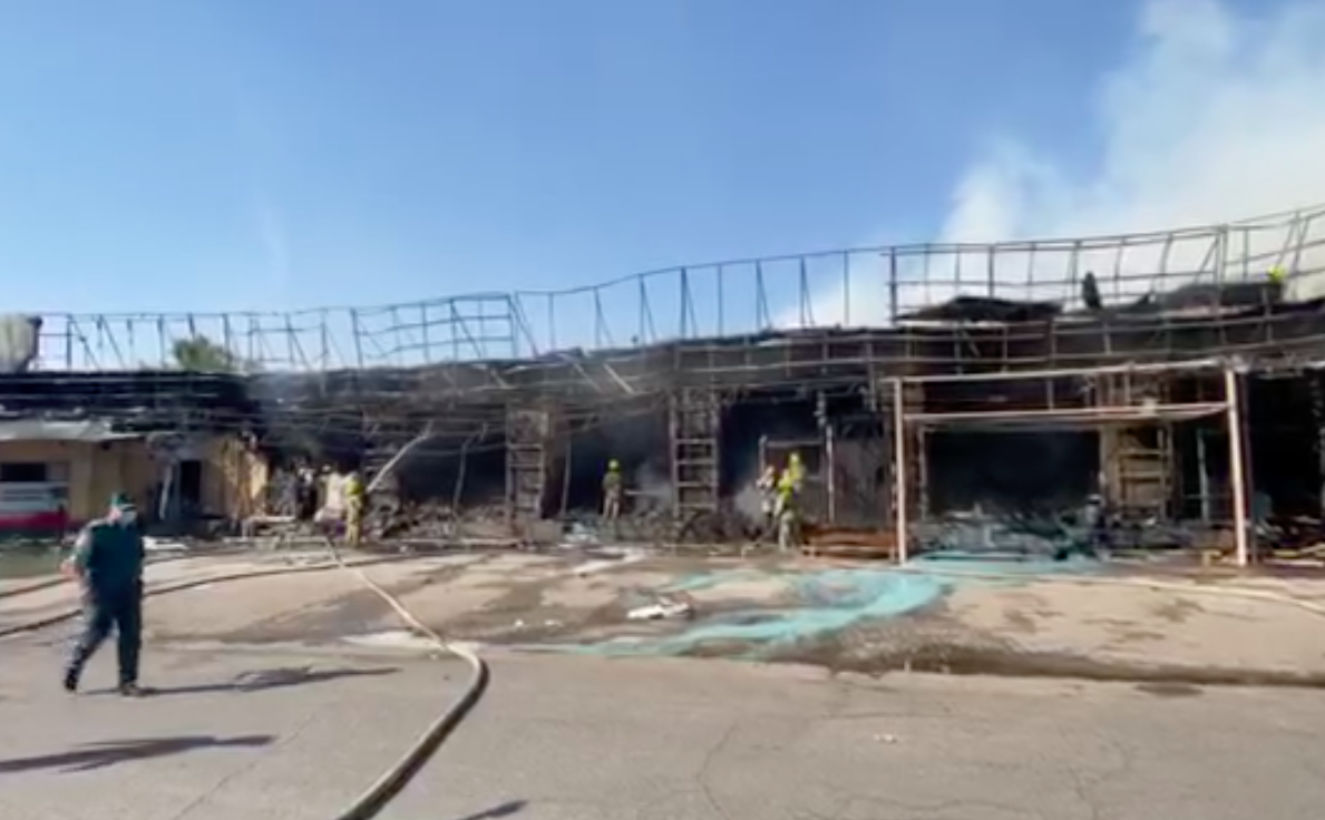  Выяснились подробности пожара рядом с базаром «Джами»