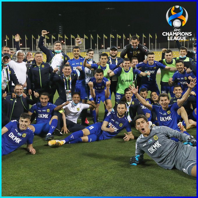 Лига чемпионов АФК: АГМК вышла в групповой этап благодаря победе над командой из Катара
