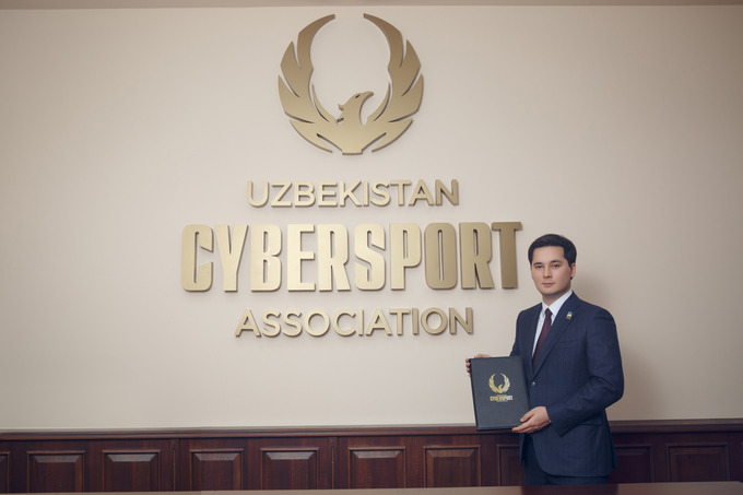 На фото президент Ассоциации киберспорта Узбекистана Дониер Джураев / UCA.uz