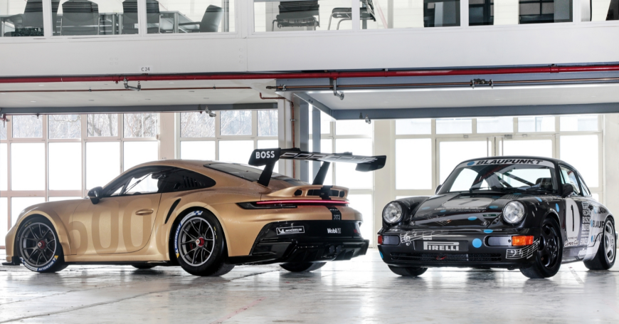 Porsche презентовала специальную VIP-версию гоночного спорткара 911 GT3 Cup