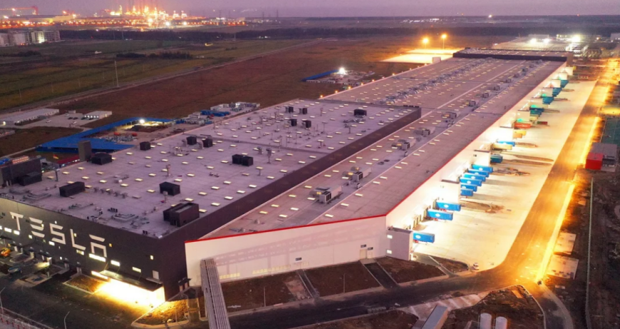 Завод Tesla в Шанхае выпускает Model 3 и Model Y каждые 40 секунд