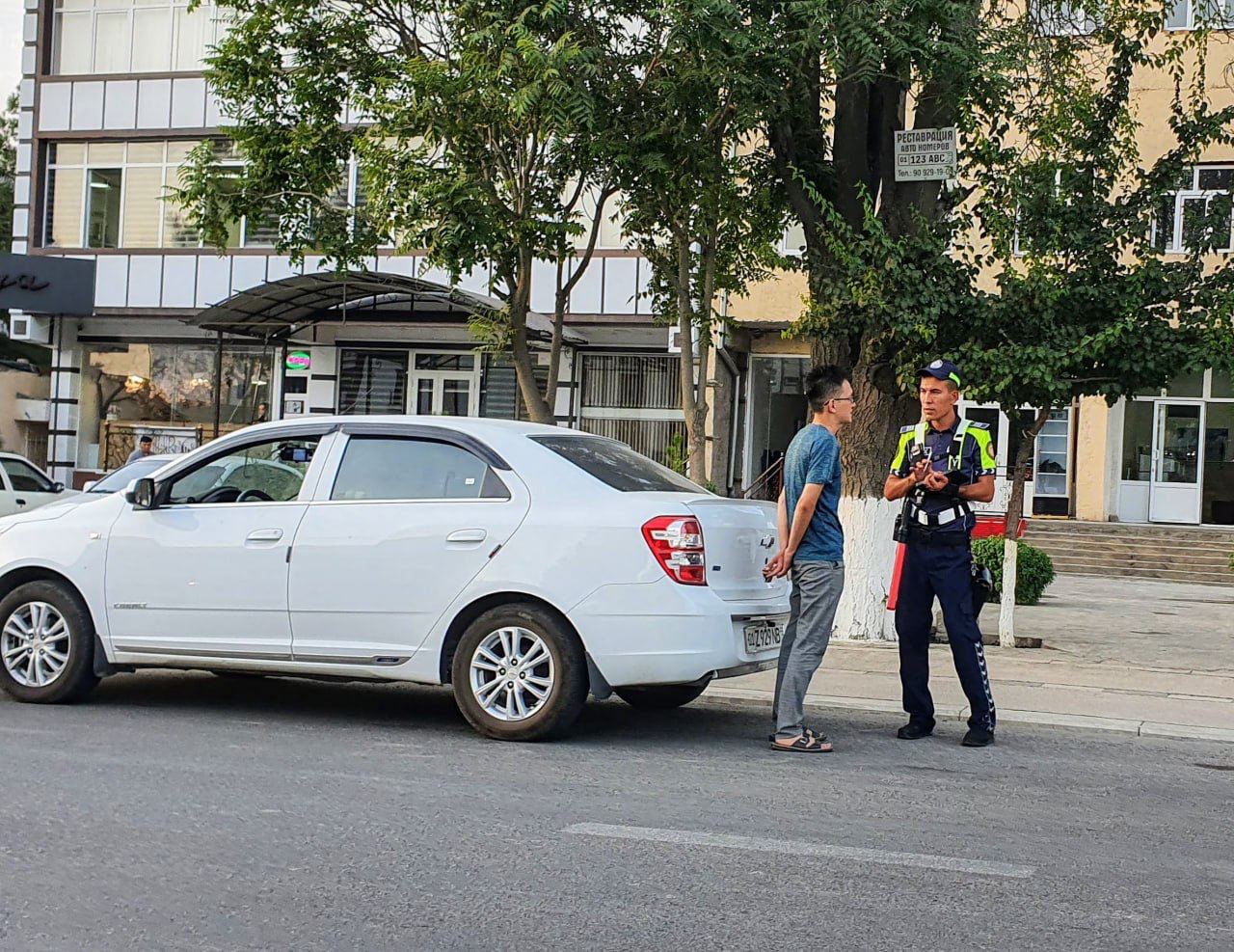 В Узбекистане начались экологические проверки автомобилей