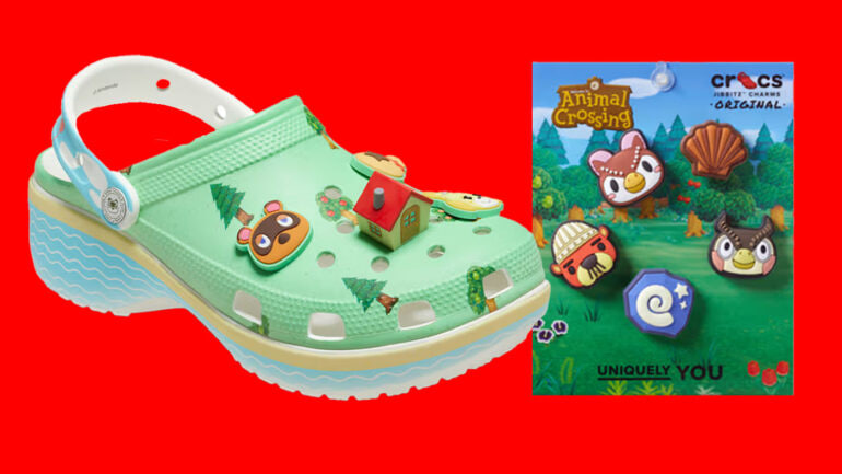Crocs и Nintendo выпустят коллекцию обуви по Animal Crossing