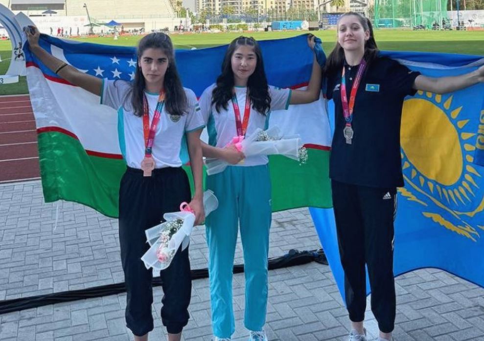Узбекские легкоатлетки завоевали три медали на молодежном ЧА