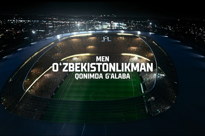 В честь олимпийской сборной Узбекистана по футболу снят клип «Men o‘zbekistonlikman – qonimda g‘alaba»