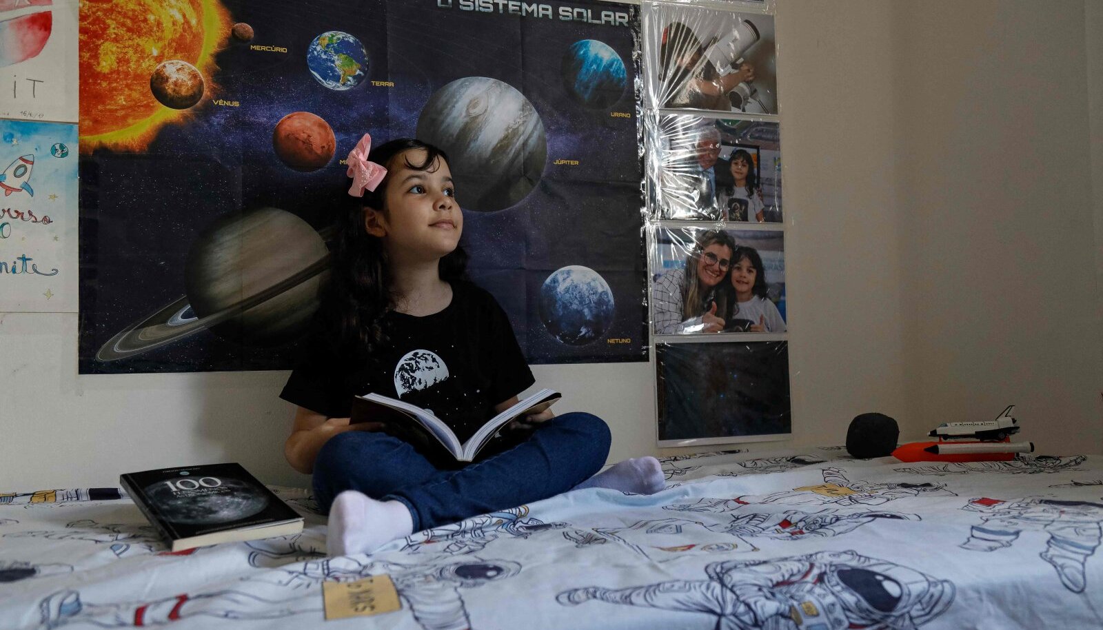 Маленькая девочка из Бразилии нашла 18 новых астероидов для NASA