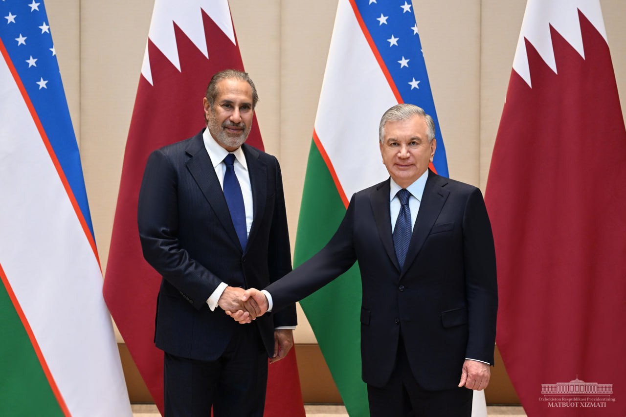 Шавкат Мирзиёев встретился с экс-премьером Катара