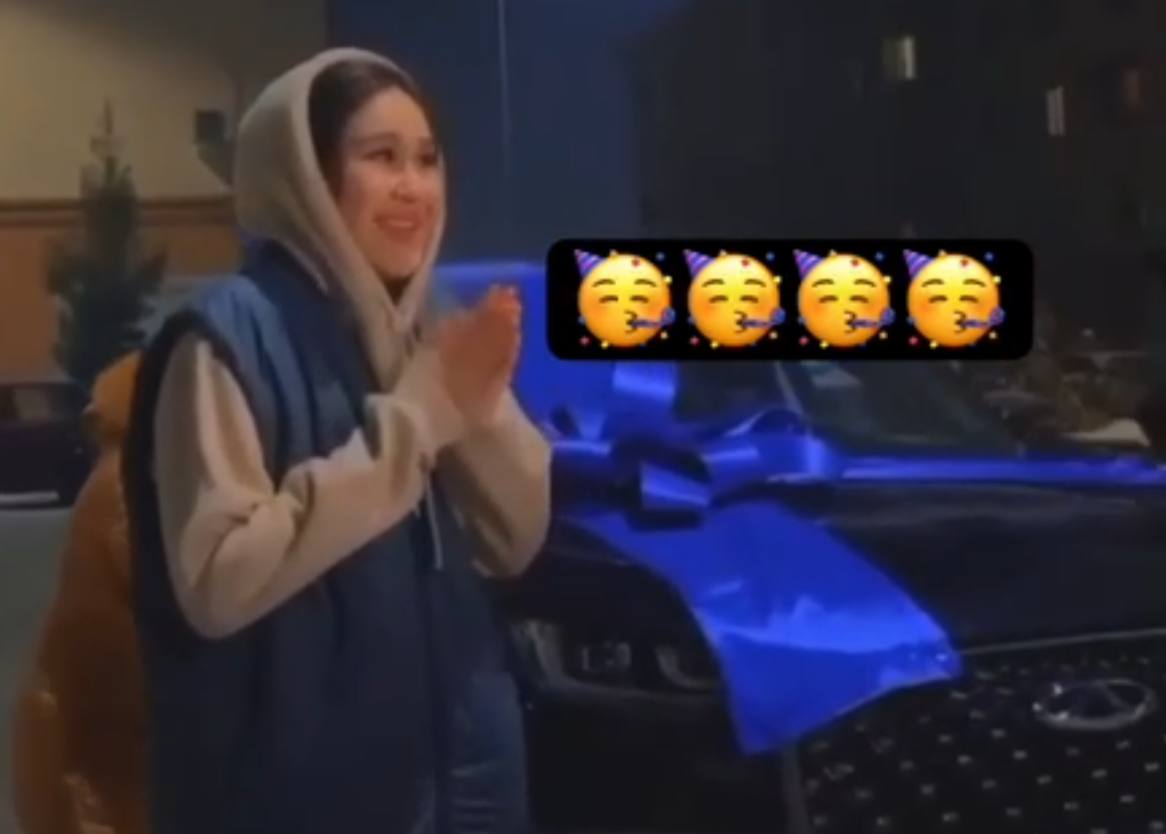 В Ташкенте жена подарила мужу авто за $40 000