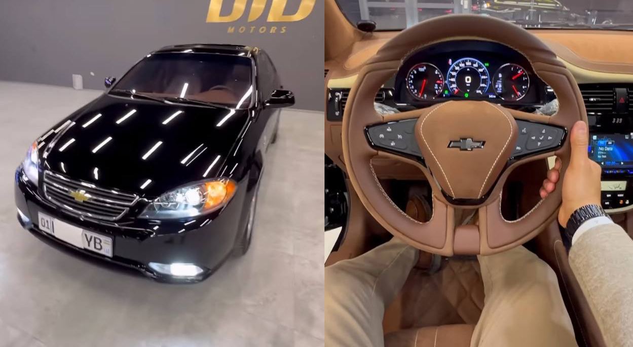 Узбекистанец «вбухал» на тюнинг своей Chevrolet Gentra огромные деньги — видео