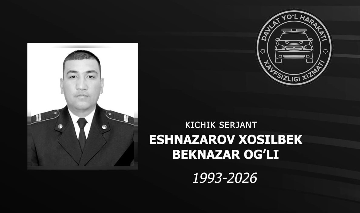 Президент посмертно наградил инспектора ДПС, погибшего в результате наезда подростка на BMW M4 в Ташкенте
