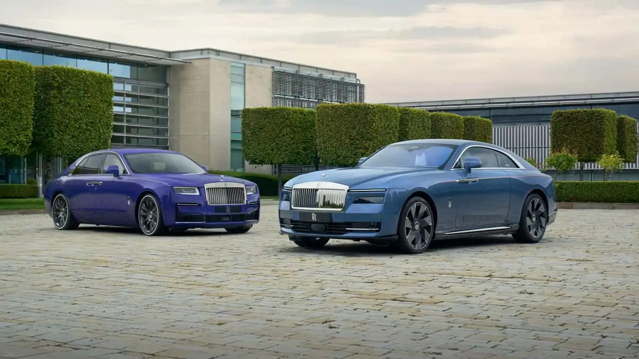 Rolls-Royce презентовал эксклюзивные Spectre и Ghost