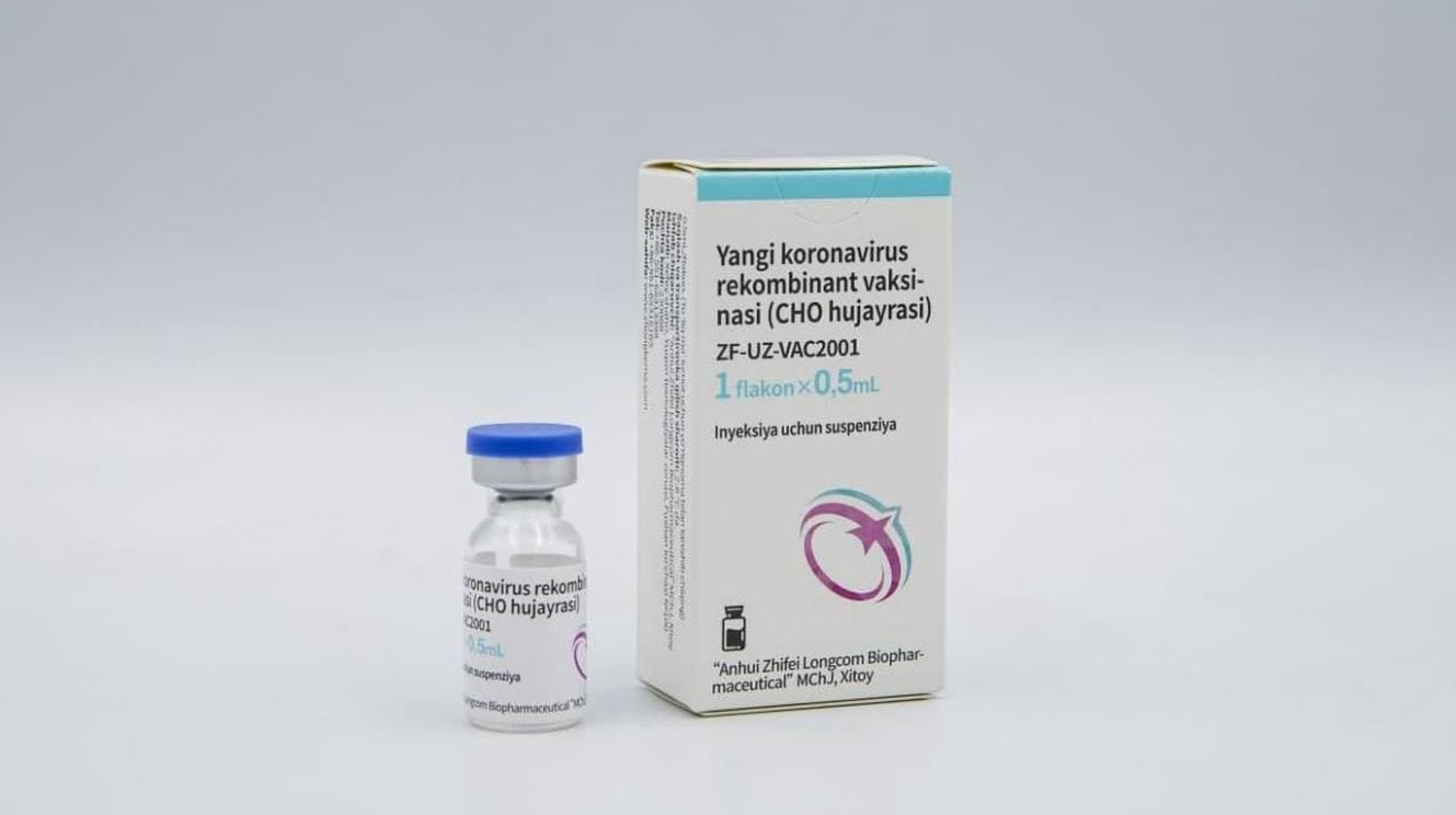 Вакцина ZF-UZ-VAC-2001 будет производиться в Узбекистане начиная с августа этого года