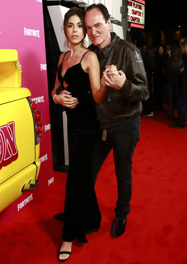 Квентин Тарантино с Даниэллой Пик