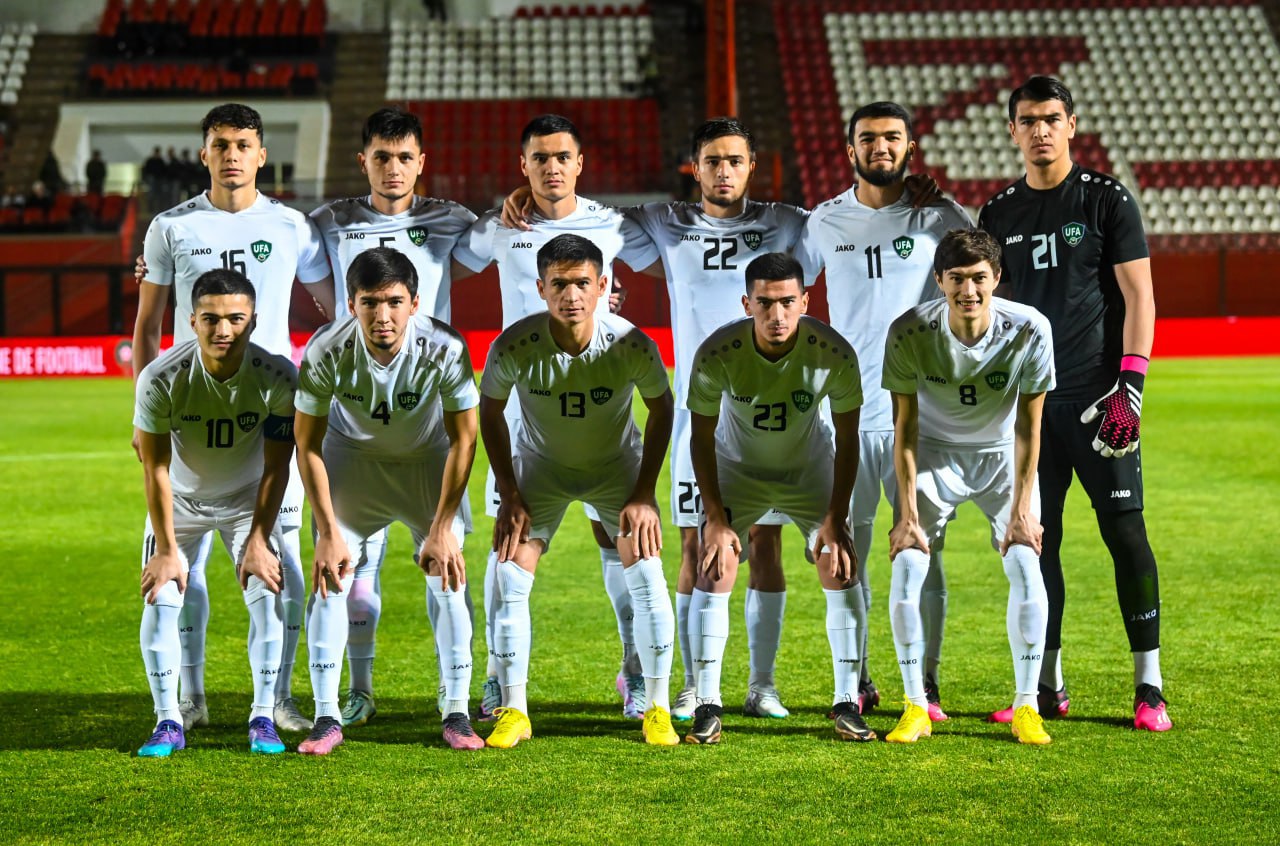 Объявлен окончательный состав сборной Узбекистана на Кубок Азии U-23