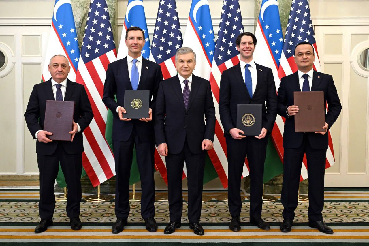 Узбекистан и США подписали соглашение о создании инвестиционной платформы