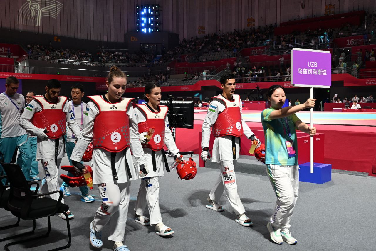 Узбекские таэквондисты завоевали бронзовые медали на Азиатских играх