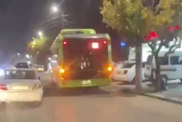 В Ташкенте водитель автобуса наехал на пьяного пешехода