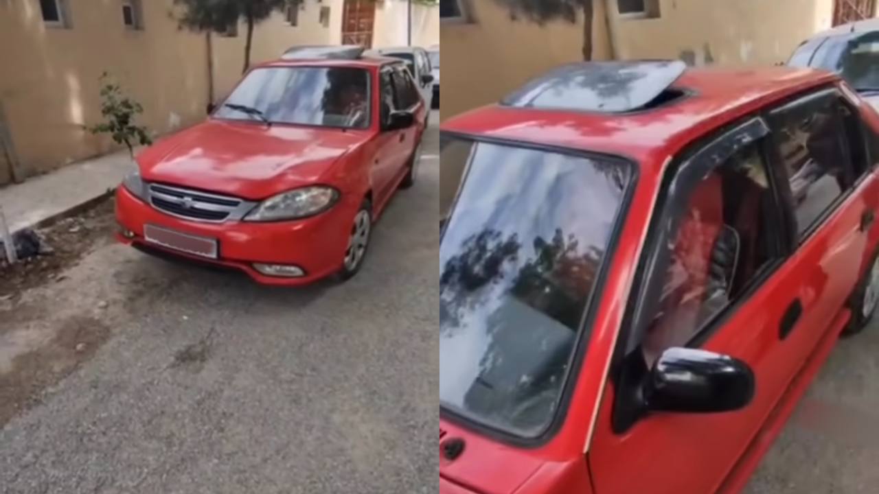 Узбекистанец превратил старый советский автомобиль в Chevrolet Gentra