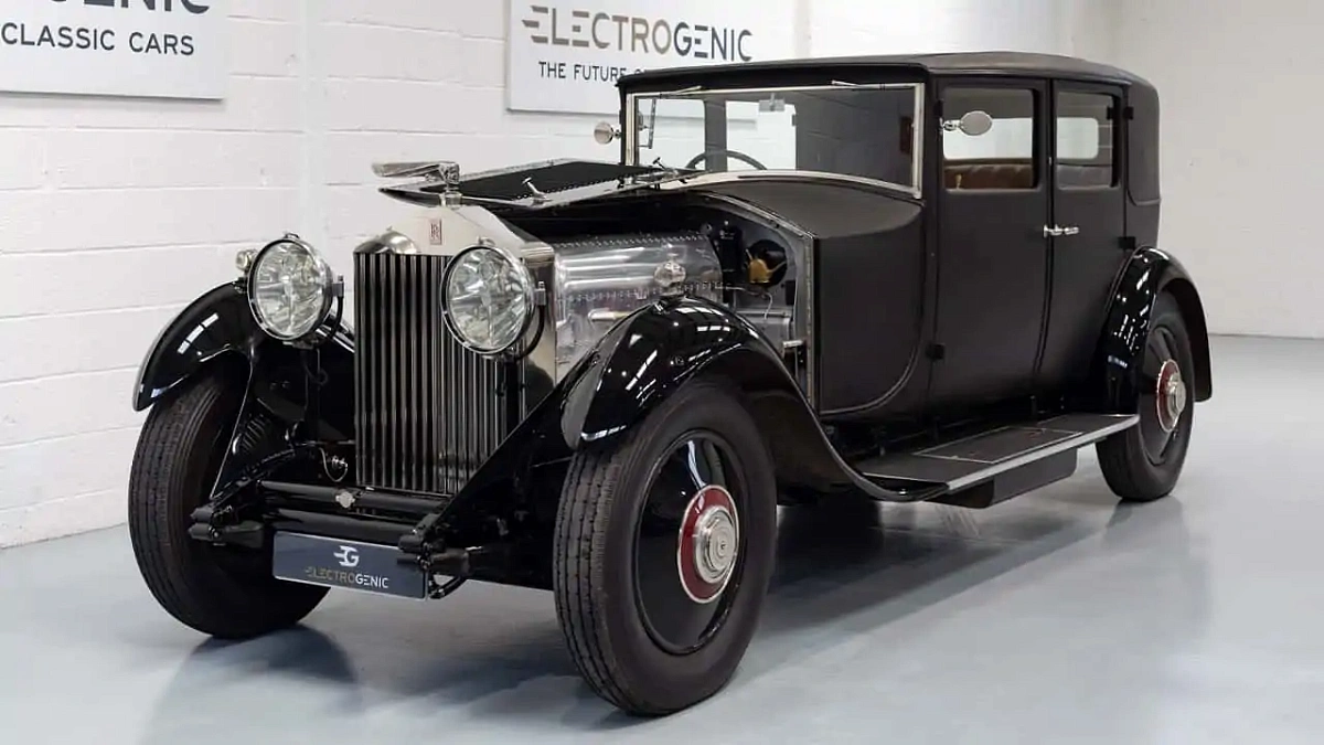 Rolls-Royce Phantom II EV 1929 года превратили в электромобиль