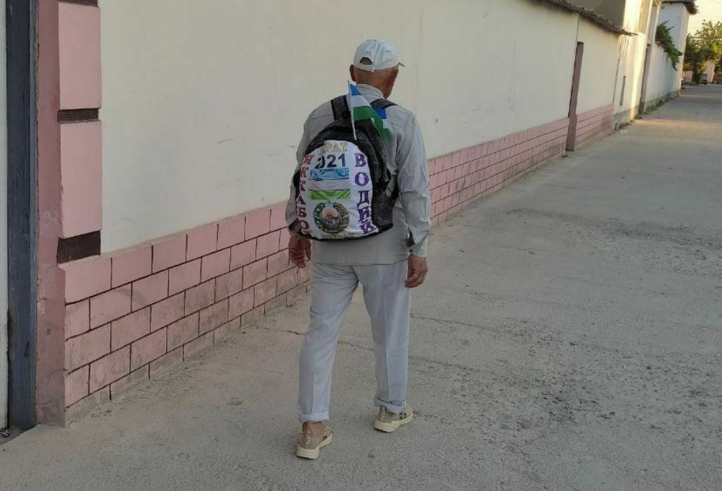 В Кашкадарьинской области 62-летний мужчина отправился в пешую прогулку длиной в 700 километров
