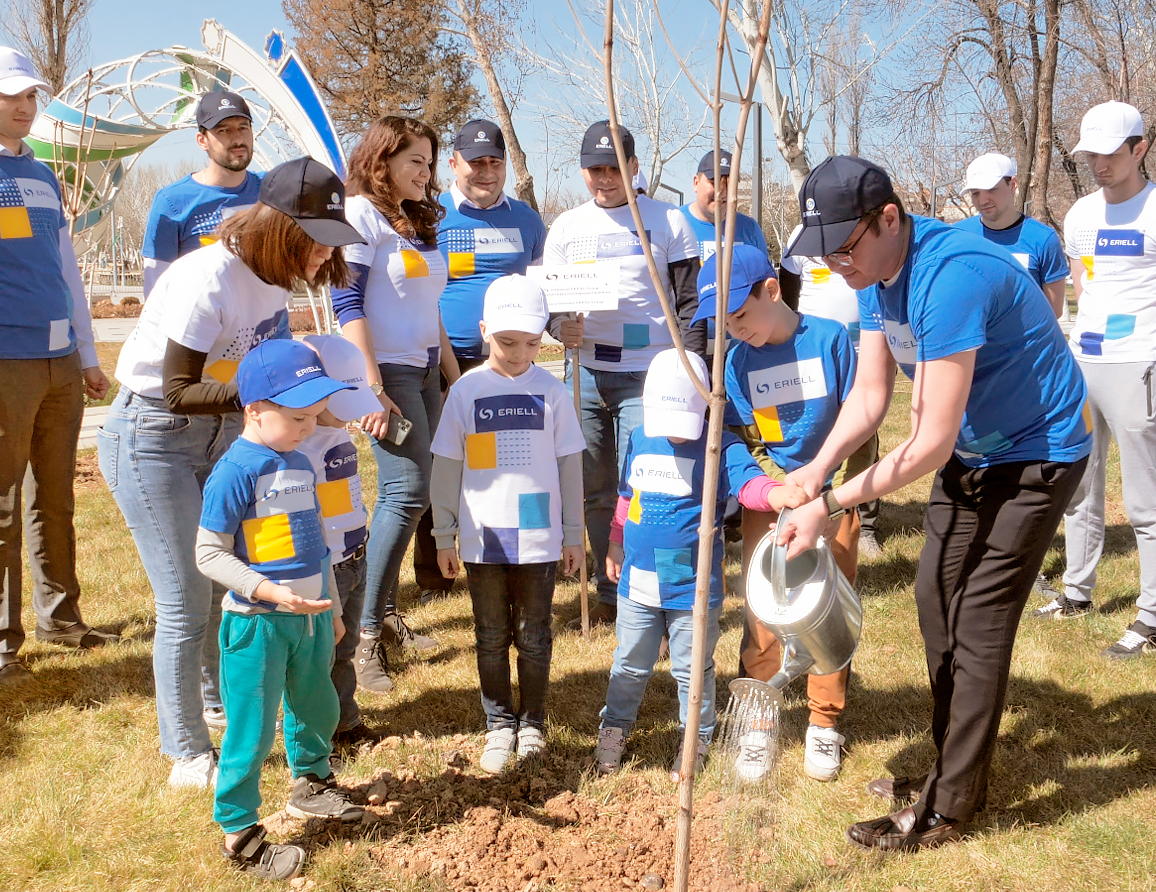 Eriell Group провела благотворительную экологическую акцию к празднику Навруз