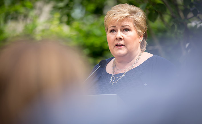 Норвежская премьер-министерша отпраздновала свой юбилей и получила штраф на две тысячи евро