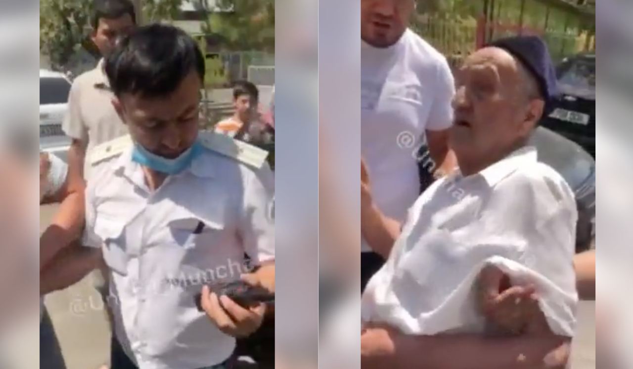 Пьяный сотрудник ОВД применил силу к 80-летнему мужчине из-за отсутствия маски 