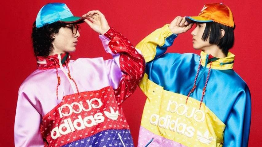 Adidas и Gucci показали совместную линейку одежды