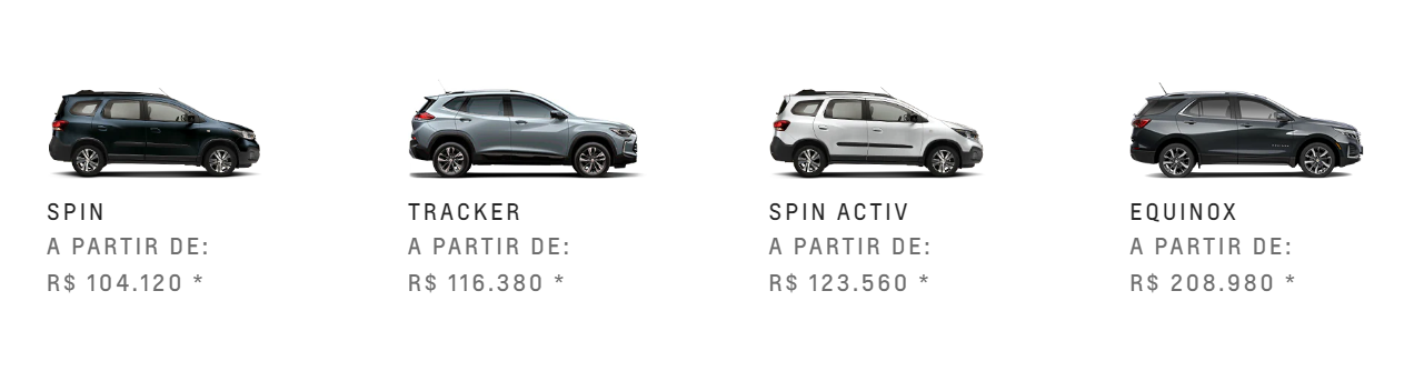 Цена в Бразилии<br>Фото: Chevrolet.com.br