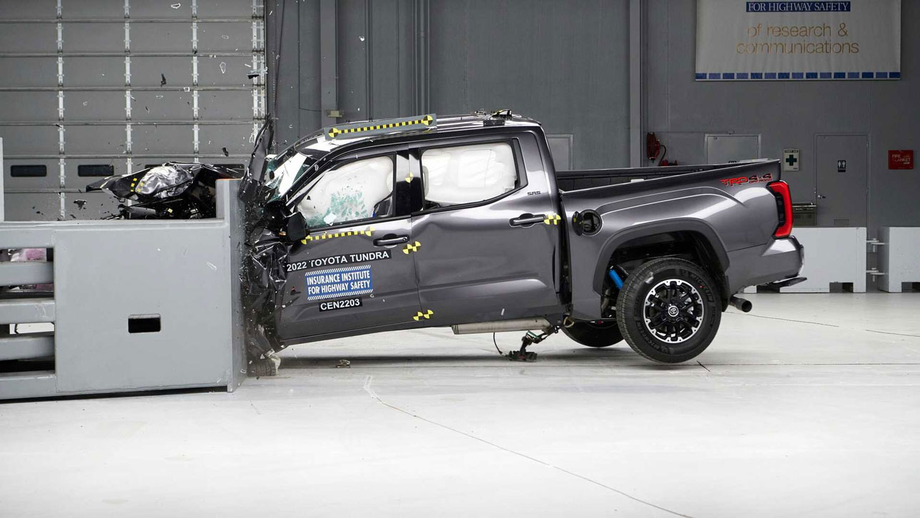 Toyota Tundra заработала максимальный рейтинг безопасности на испытаниях
