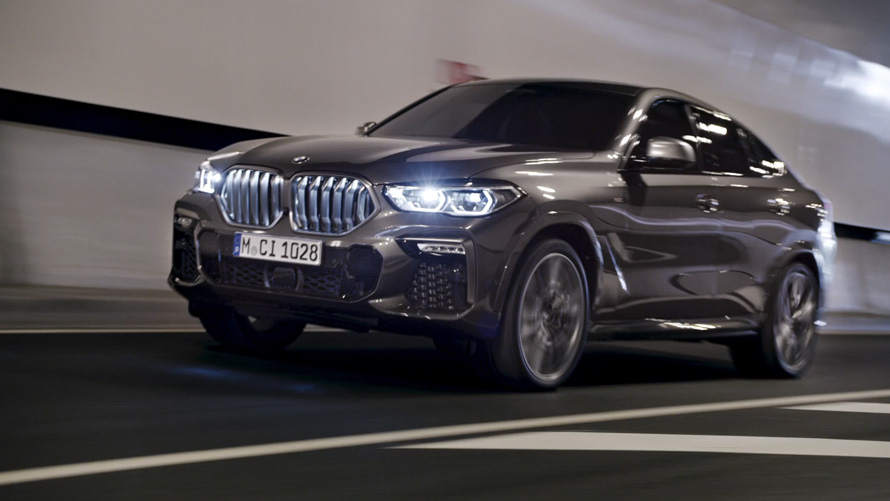 Рестайлинговый BMW X6 2023 года заметили на дорожных испытаниях