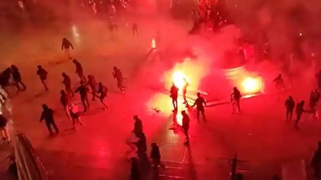 Европу накрыли беспорядки после матча Франция — Марокко