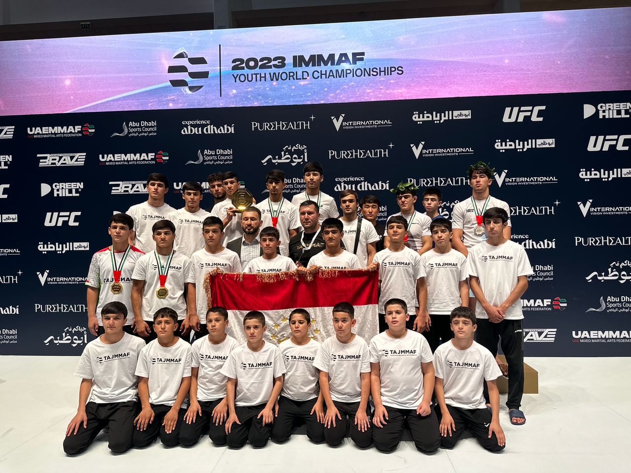 Воспитанники TAJMMAF показали отличный результат на Чемпионате мира по MMA