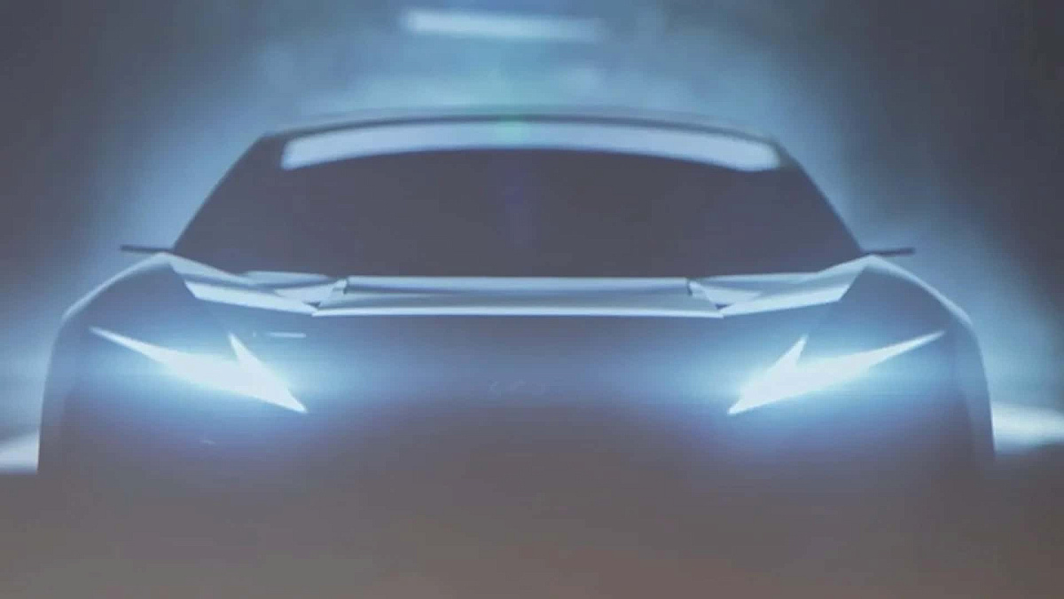 Lexus показал тизер нового модульного концепта электрокара