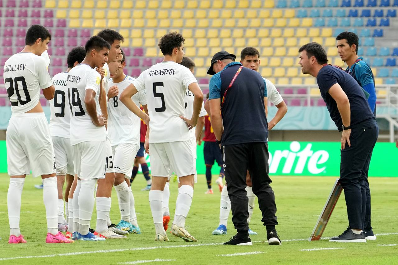 ЧМ U-17: Узбекистан сыграл вничью с Испанией, сделав камбэк