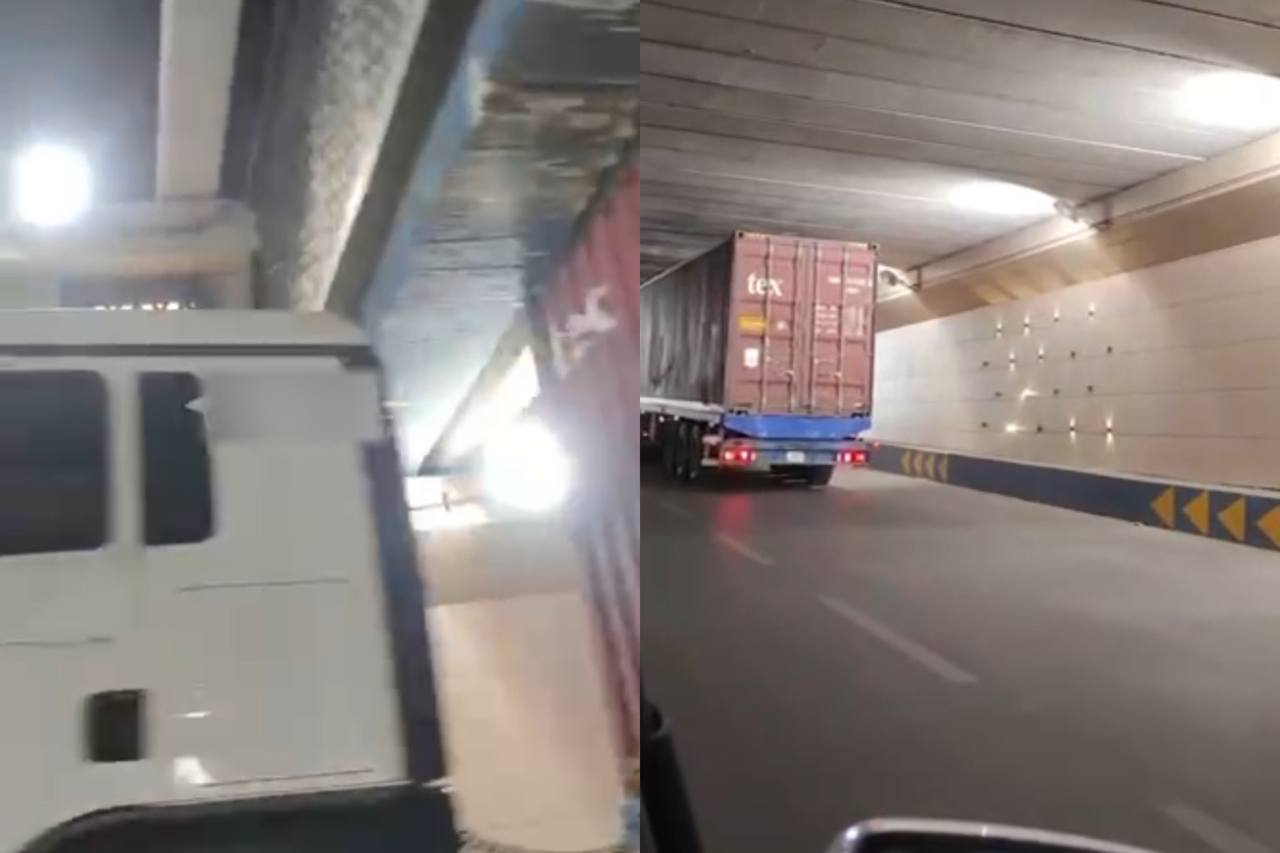 В ташкентском тоннеле у Северного вокзала застряла фура — видео
