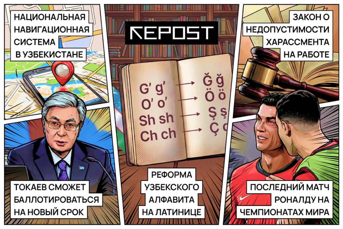 Подборка - последние новости от команды Repost.uz