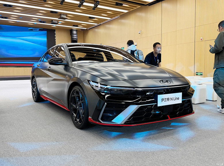 В Китае появился новый Hyundai Elantra N Line за $17,8 тысяч