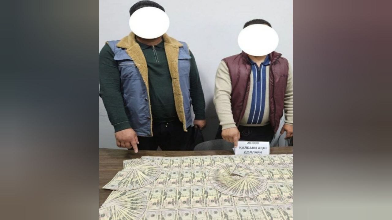 На Чиланзаре поймали мужчин, пытавшихся продать фальшивые $20 тысяч