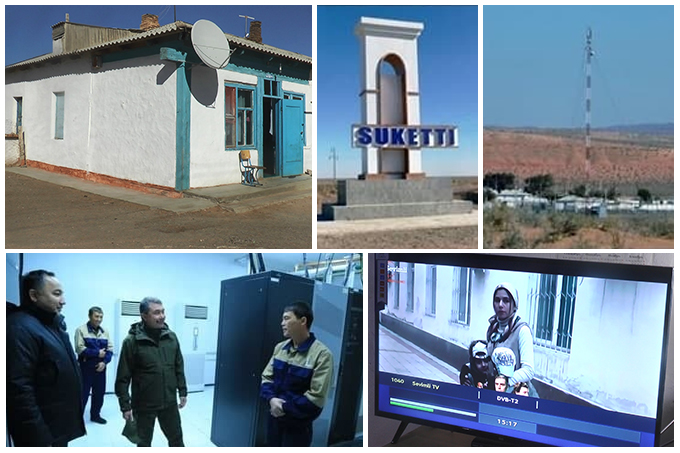 В отдаленных населенных пунктах по Узбекистану расширили количество транслируемых телеканалов