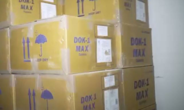 На таможенных складах Узбекистана хранятся 60 тысяч упаковок «Док-1 Макс»