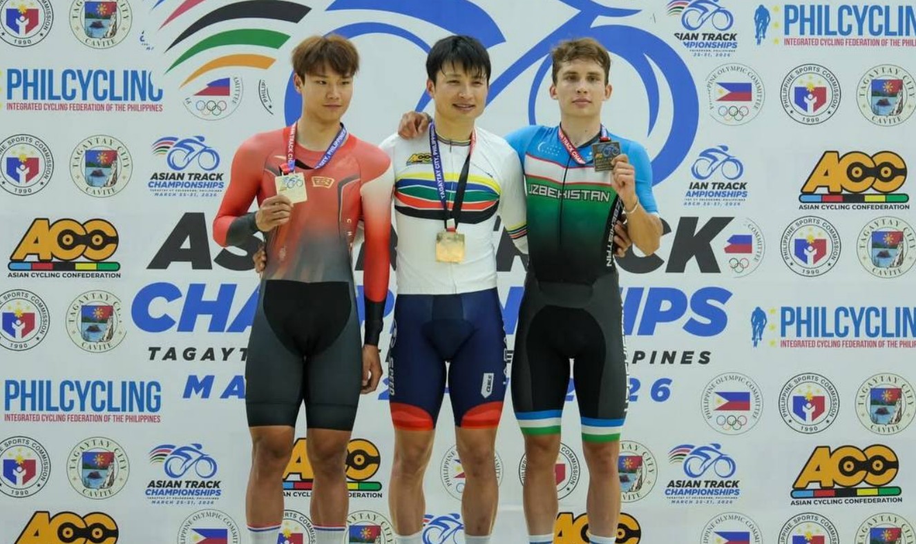 Узбекский велоспортсмен Никита Цветков стал бронзовым призером ЧА