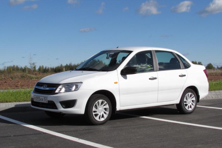 Из-за дефицита краски «АВТОВАЗ» выпускает LADA Granta только в белом цвете