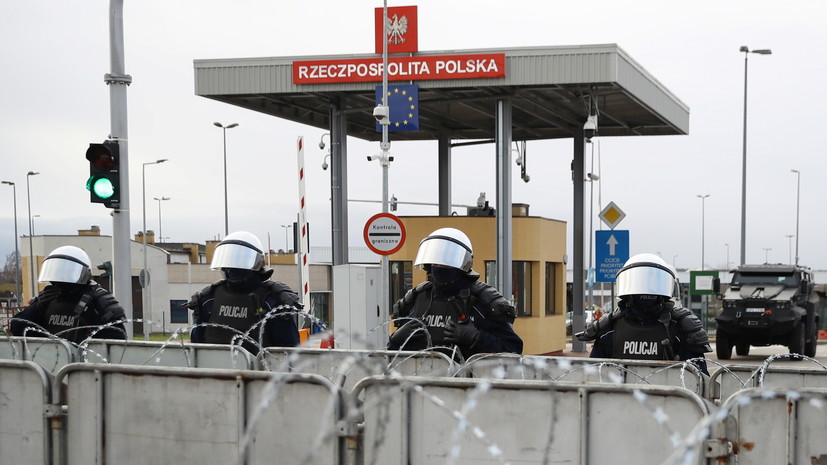 Польша обвинила Беларусь в обстреле границы из пневматического оружия