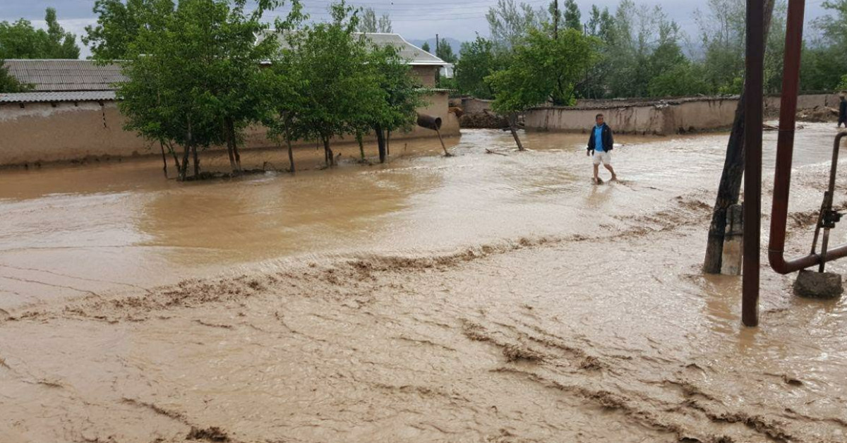 Узгидромет опубликовал экстренное сообщение о возможных селевых паводках в областях